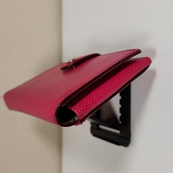 Coach Cross-grain Leather Phone/Wallet/Wristlet - Picture 6 of 13